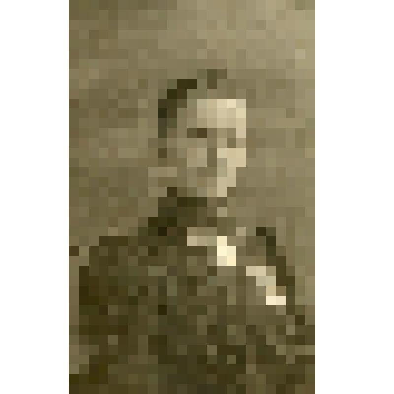 Фотография черно-белая на паспарту. Анюта Игнатьева