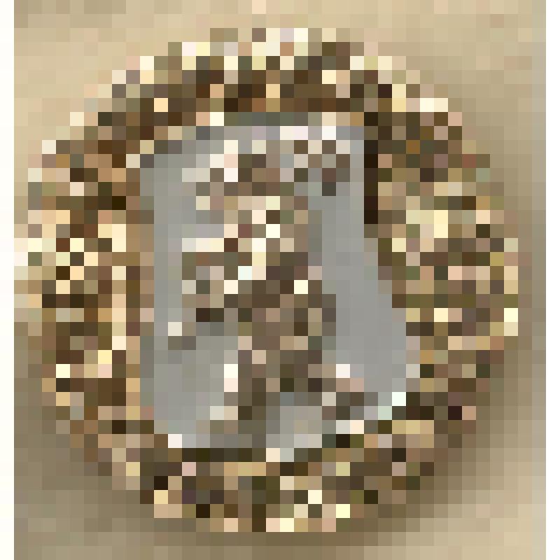 Значок нагрудный с изображением герба г.Ярославля. Серия "Золотое кольцо". Из коллекции по теме "Геральдика"