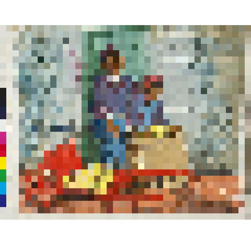 Военный завод в Мэриленде, гравюра