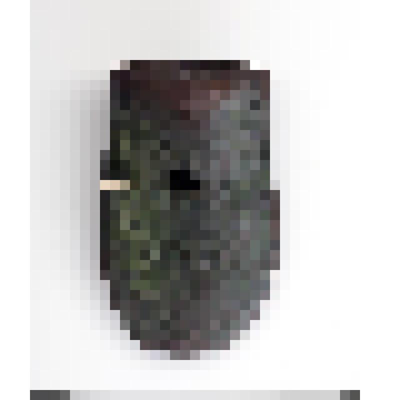 Наконечник рукояти секиры, медный, в форме полуовала