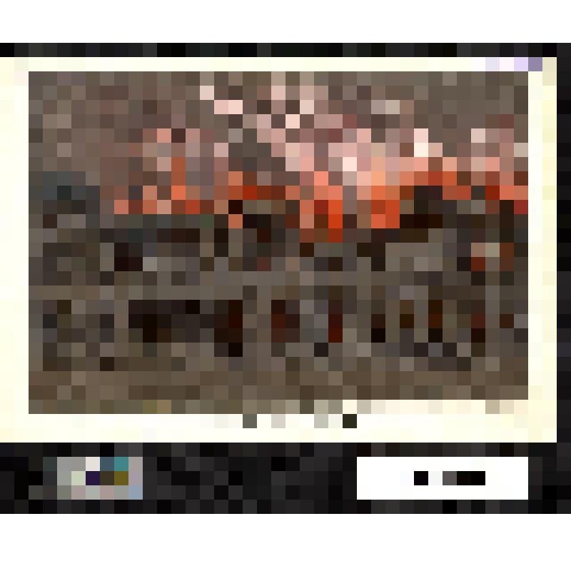 Горящее здание Пале-Рояля. Le Palais Royal