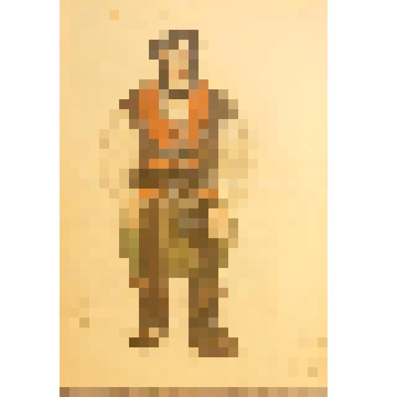 Эскиз костюма. "Солсберри". "Человек, который смеется" (Режиссер П. Васильев. Инсценировка: А. Талбузин, А. Полевой). Москва, Московский драматический театр им. Н.В. Гоголя