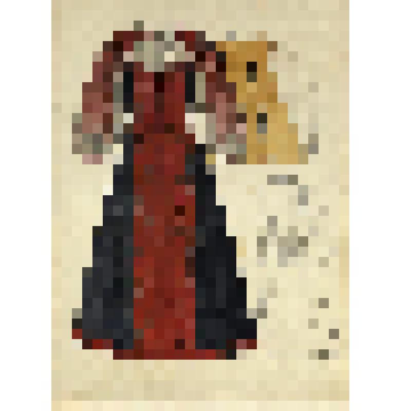 Зарисовка рубахи и сарафана. Из альбома "Русская народная одежда". Часть 1