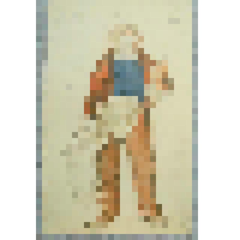 Эскиз костюма. "Полит". "Мадам Бовари" (Режиссер А. Таиров). Москва, Государственный Камерный театр