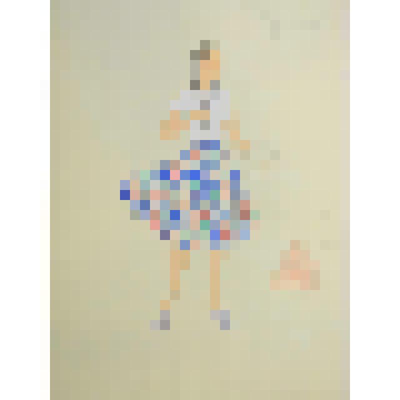 Эскиз костюма. "Рузия". "Маленькая студентка" (Режиссер О.Барсегян). Львов, Государственный театр юного зрителя им. М. Горького