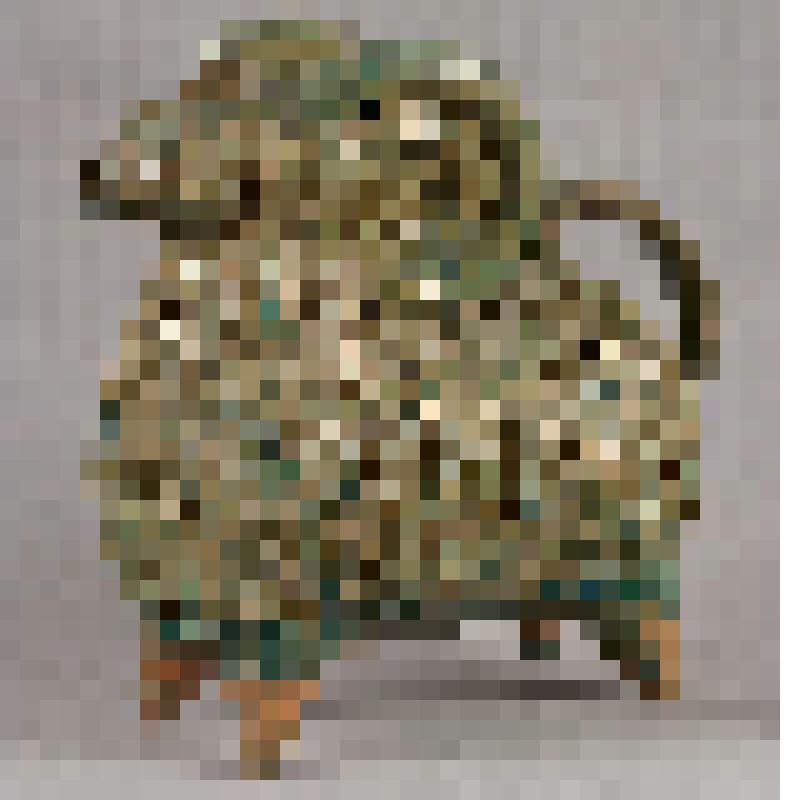 Крышка сосуда в виде барана