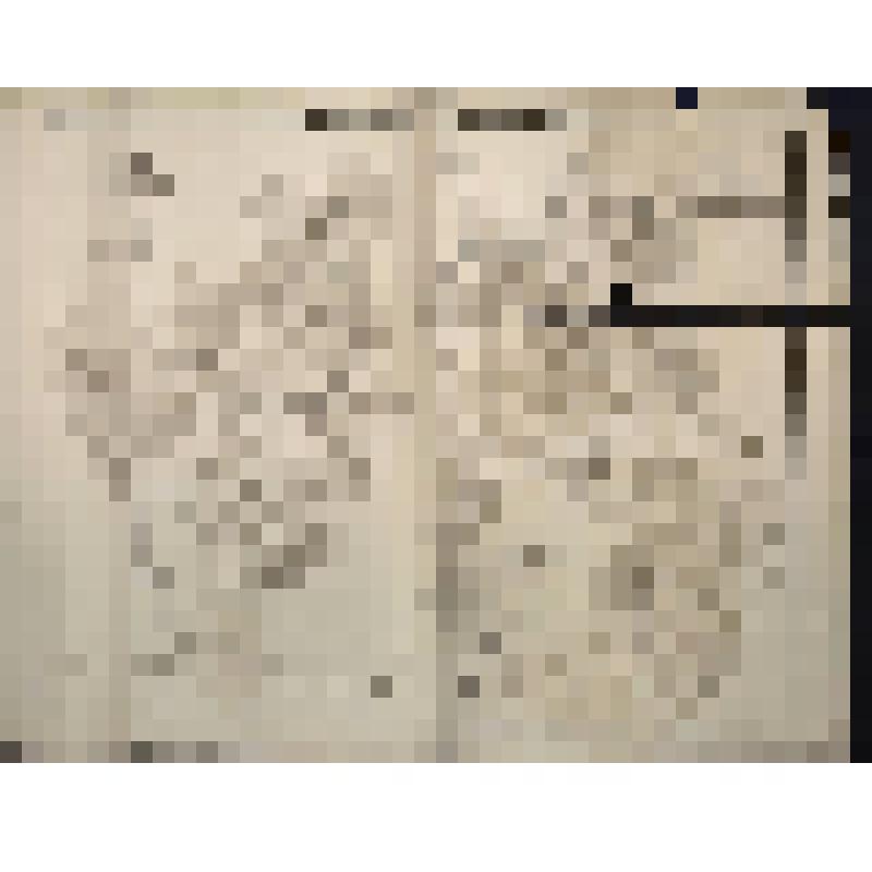 Карта Пермского и Воткинского горных округов. Карт. Зав. Ильина. С.Петербург. М. 1:210000 (5 верст в дюйме).  1 из 8 пр. (на 1-м листе 2 карты - 8 экземпл.)