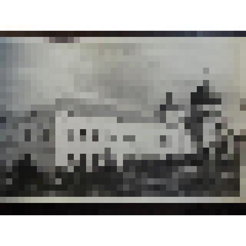 Надвратная Успенская церковь. Давыдова пустынь. 1732 г.; Собор Всемилостивого Спаса. Давыдова пустынь. 2-я пол. 19 в.; Давыдова пустынь. Московская обл., Чеховский р-н, Новый быт. Давыдова пустынь. Слева направо: настоятельский корпус, надвратная Успенска