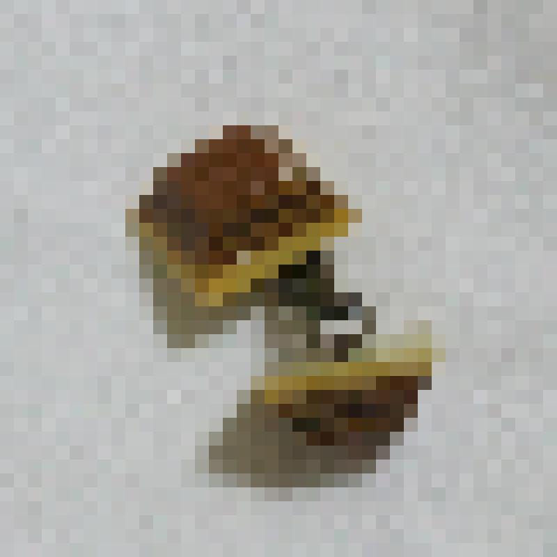 Запонка манжетная женская, из коллекции бытовых вещей семьи Орловой Калерии Николаевны, бывшей заведующей лабораторией Саратовского областного туберкулезного диспансера