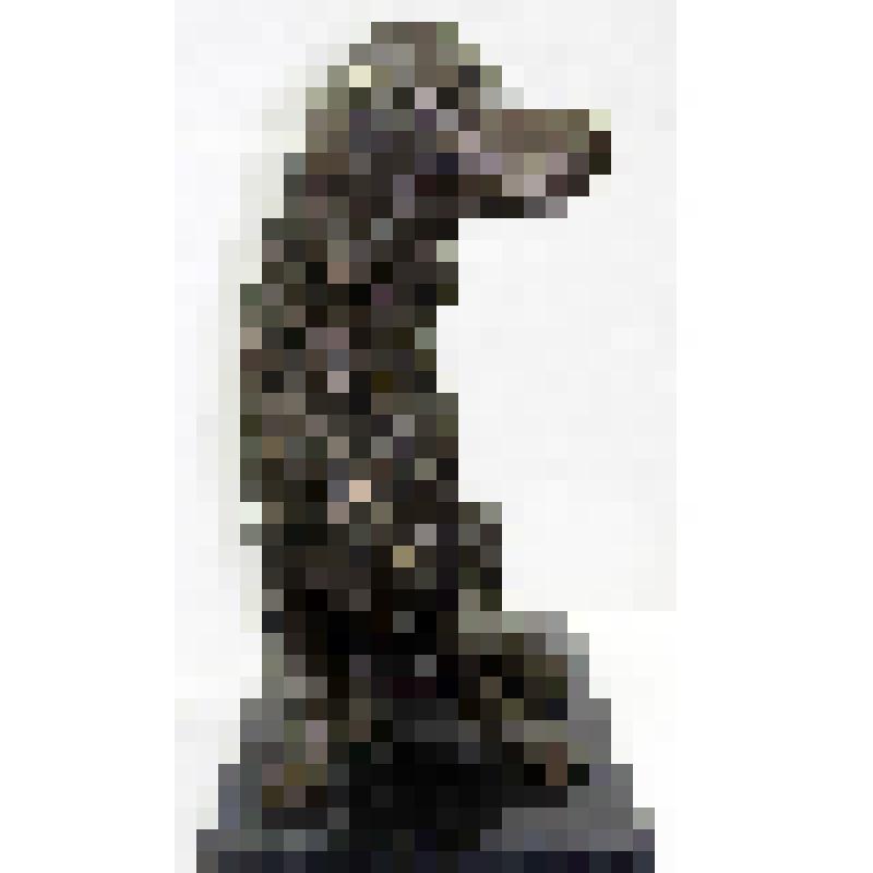 Собака спаниель. Скульптура