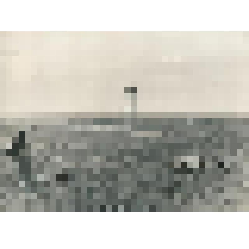 Фотография. Верещагинский створный знак, построенный в 1938 г