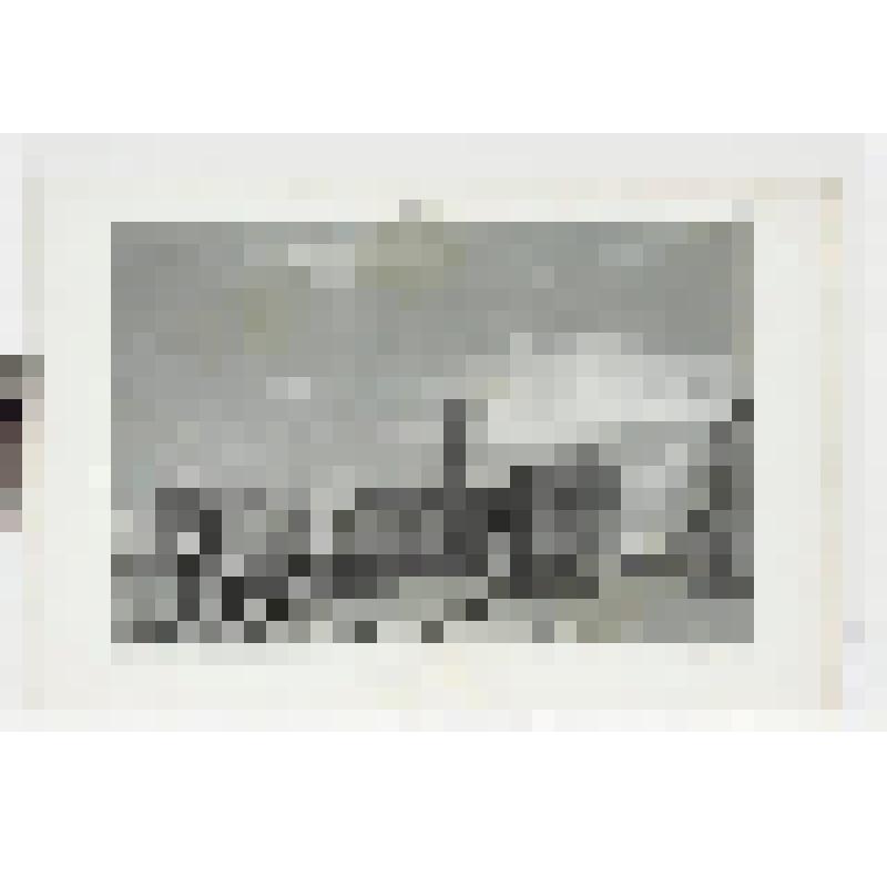 Литография. "Санкт-Петербург. Казанский собор и памятник Кутузову."