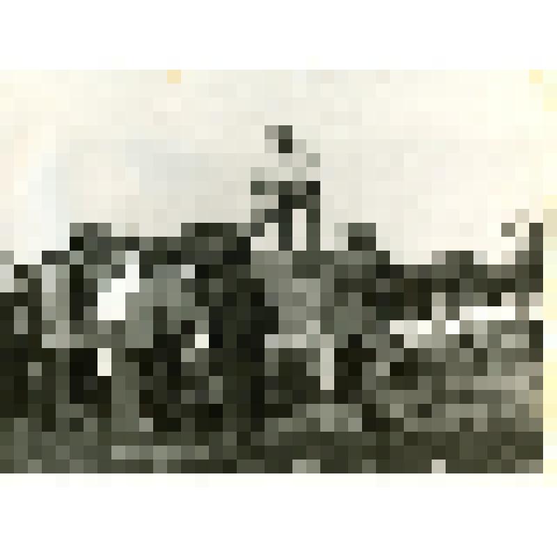 Фото. Памятник В.И. Ленину в пионерском лагере им. Гагарина, начало 1980-х гг