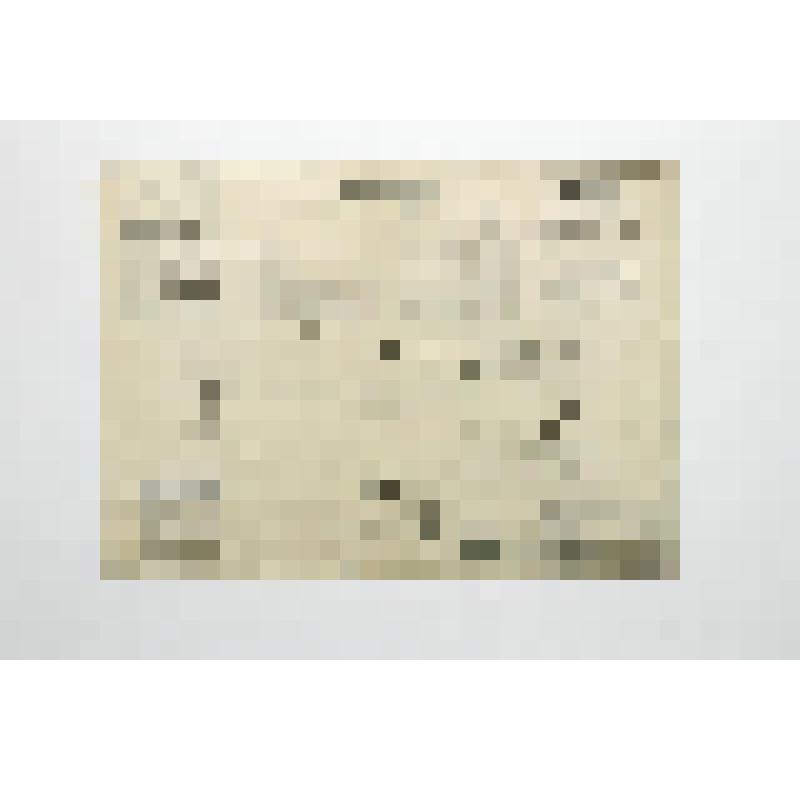 Чертёж десантного бота, одновального, проекта 165 :"Теоретический чертёж. Таблица плазовых ординат. Корпус по практическим шпангоутам." М 1 : 25. Подлинник