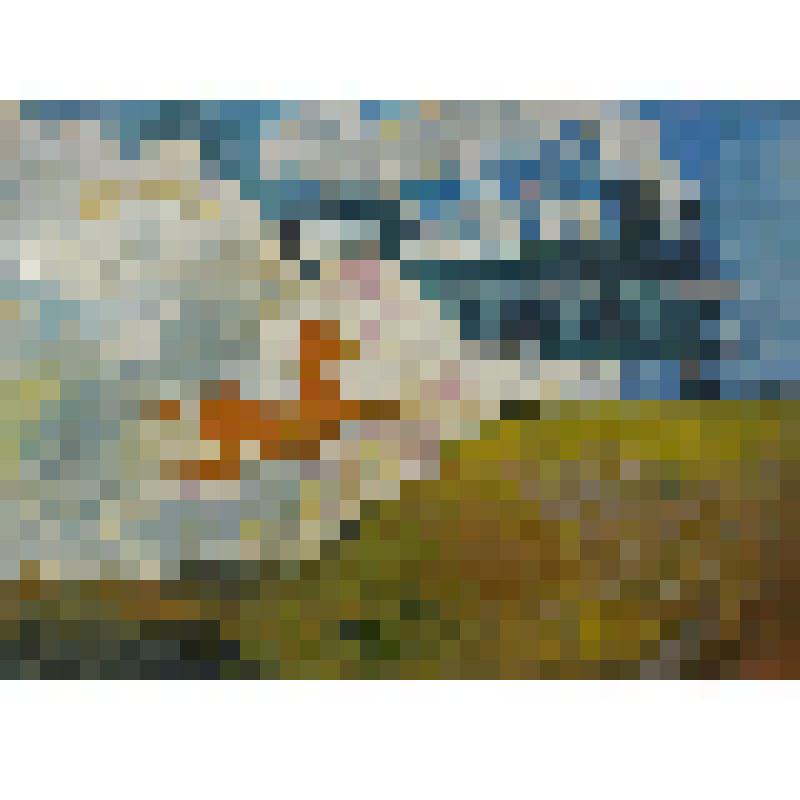 Бегущий жеребёнок. 1998 г. Картина