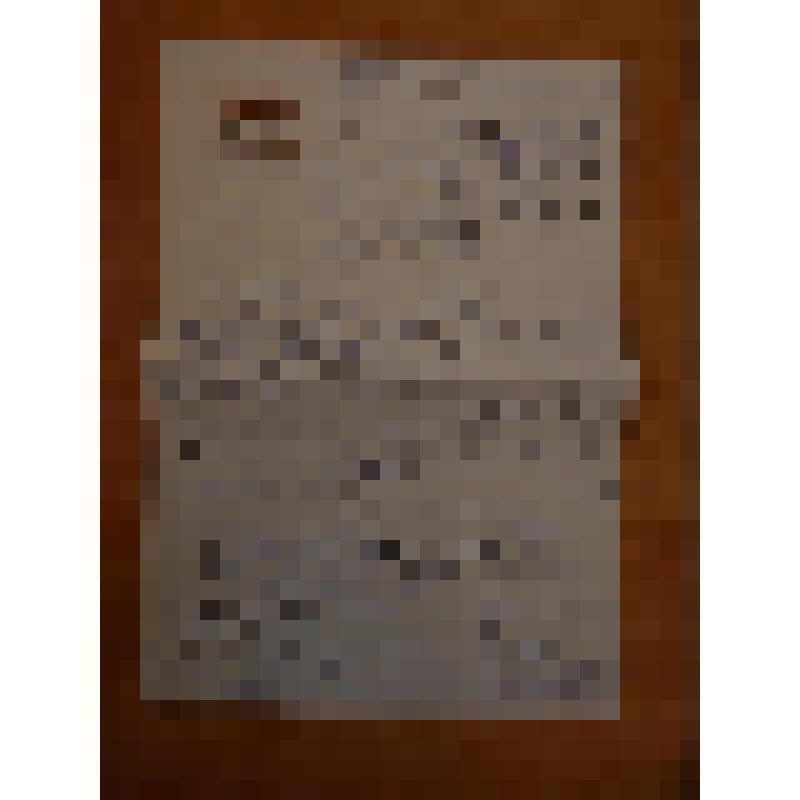 Письмо к Смоктуновскому И.М. в больницу от артистов МХАТ СССР им. М. Горького (ул. Москвина) с пожеланиями здоровья и добрыми словами в его адрес. С подписями-автографами коллектива театра. Москва, Московский Художественный академический театр (МХАТ) имен