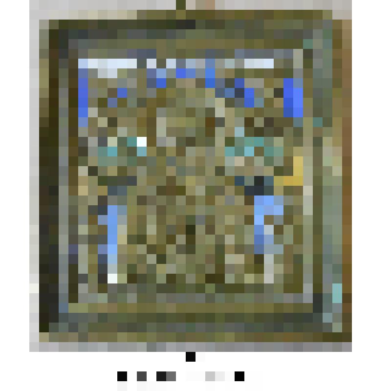 Икона. Образ святого Николая Чудотворца. Россия, старообрядческое литье