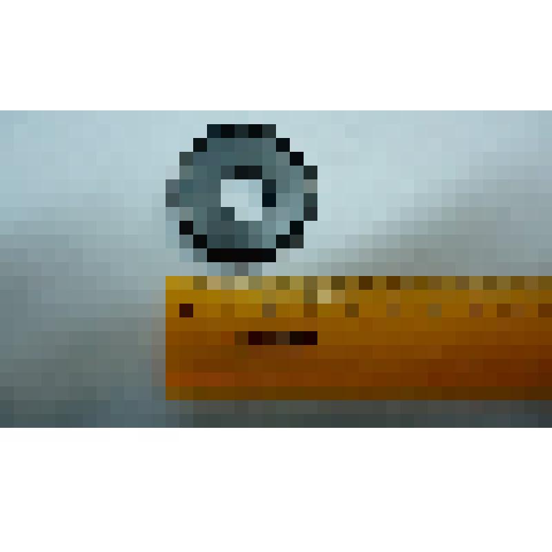 Элемент конструктора "Медвежонок"-колесо  черного цвета