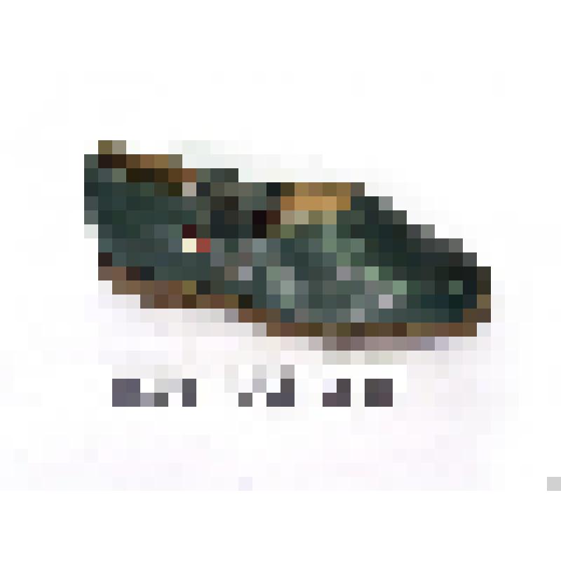 Туфель детский, темно-зеленого цвета, на пуговице