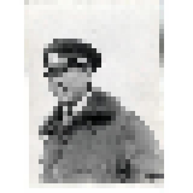 "Пилот-чукча, комсомолец Вячеслав Анкау". Фотография черно-белая