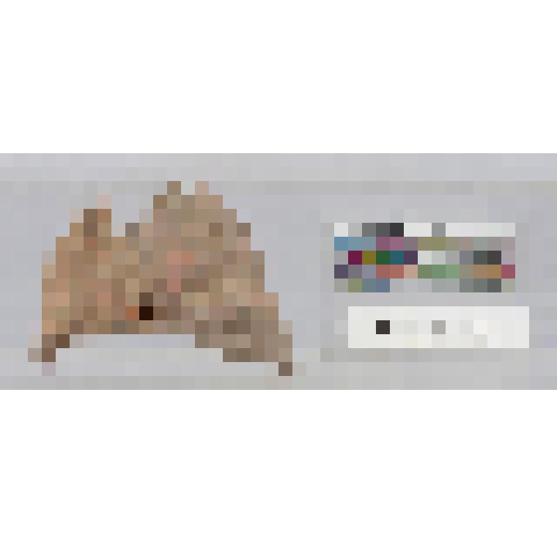 Фрагментированная протома богини с руками на груди (средняя часть)