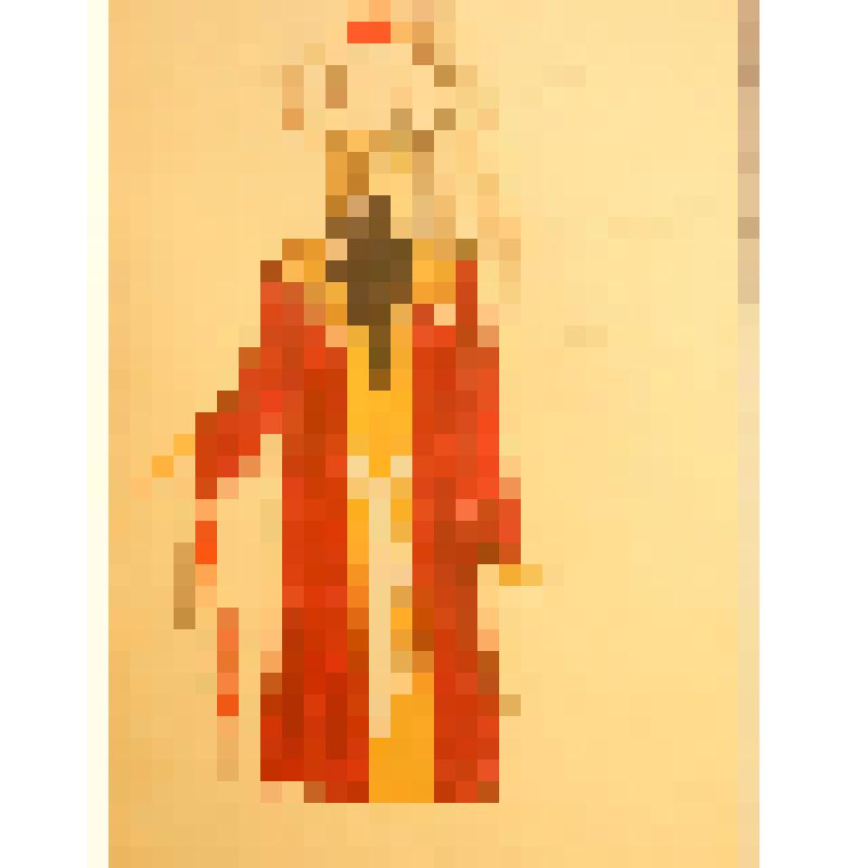 Эскиз куклы. "Аяк-Ага - отец". Театр кукол. "Ашик Кериб" (Режиссер В. Бредис). Кострома