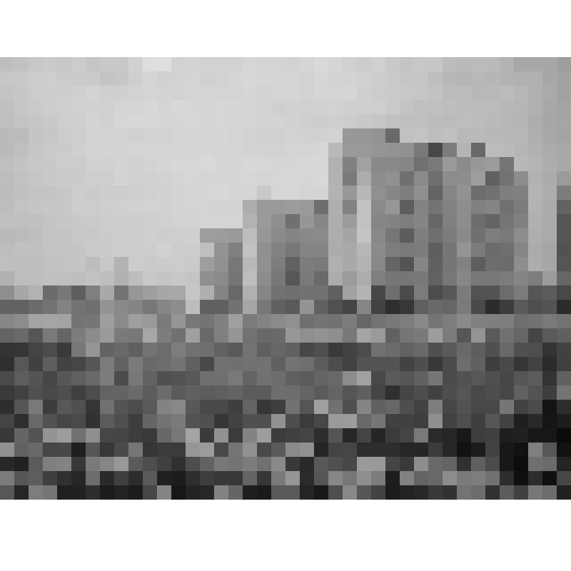 Серия фотографий с авторской фотовыставки "Мой взгляд". Фото цв. 9 микрорайон. 1979 г