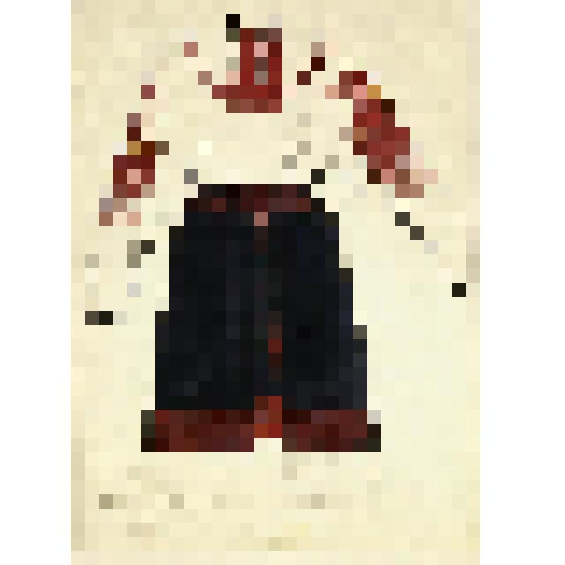 Зарисовка праздничного женского костюма. Из альбома "Русская народная одежда". Часть 2