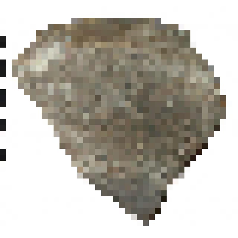 Фрагмент сероглиняной миски - (профиль)