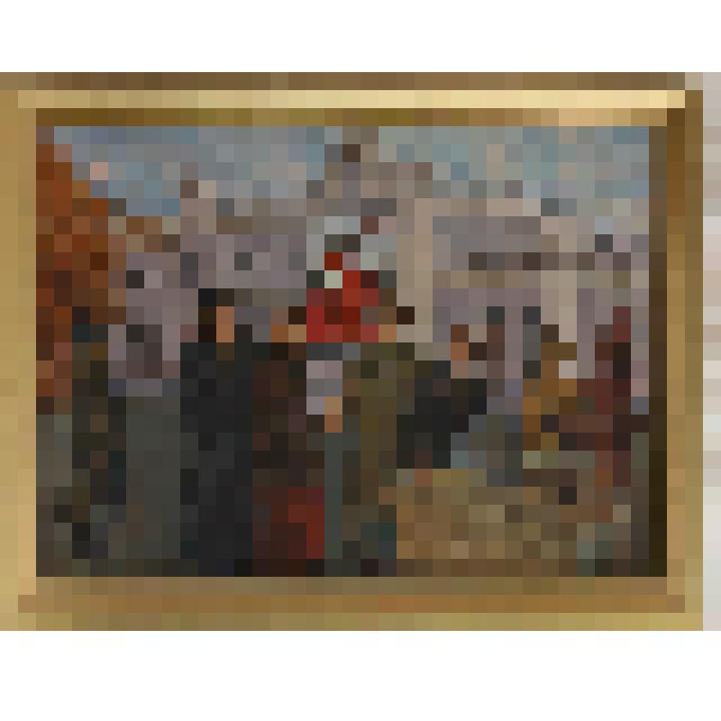 Картина. "Полк имени Красных Орлов(командирование полка)."