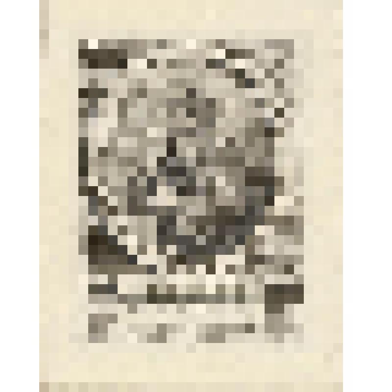 Святой Франциск из Паолы (1416 — 1507) — католический святой, основатель ордена минимов. День памяти в Католической церкви — 2 апреля. фонд западноевропейского  гравированного портрета