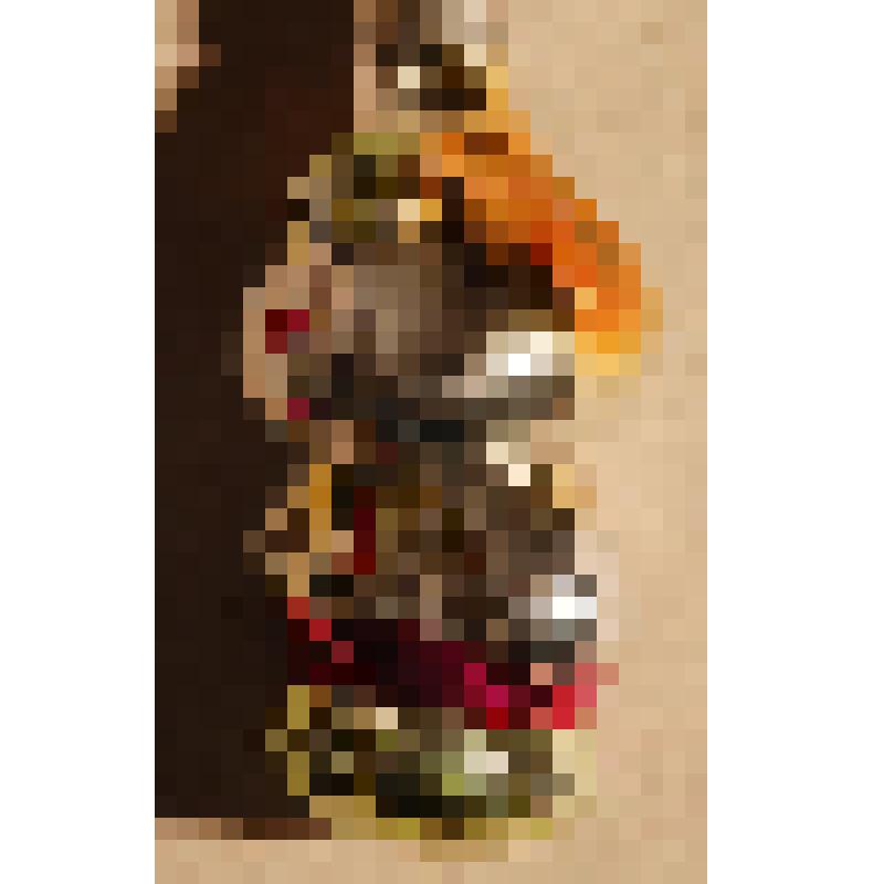 Игрушка елочная стеклянная "Чиполлино"