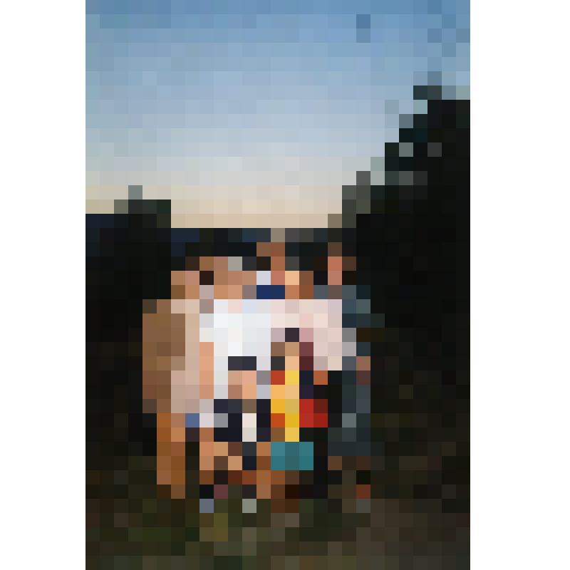 Фотография. Почетные граждане города Дивногорска. Константин Владимирович Зырянов (второй справа) с родственниками на отдыхе. 1990-е гг