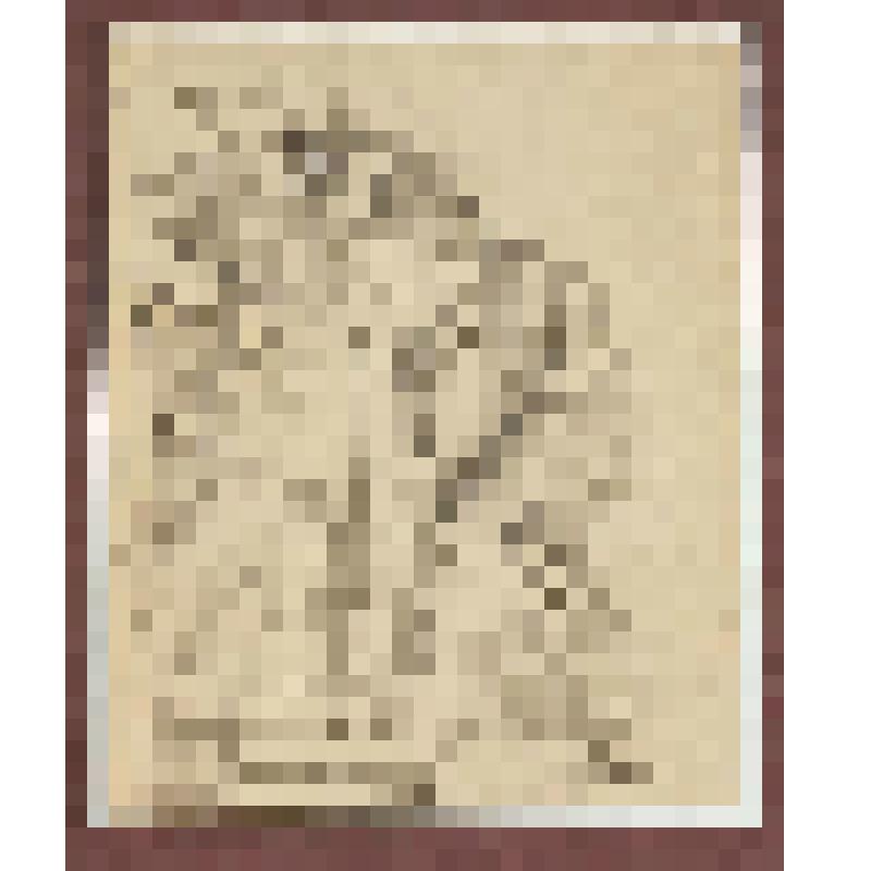 Рисунок. "Эскиз костюма Шакловитого и писаря к опере "Хованщина"