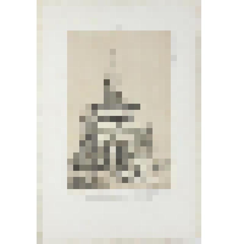 Литография. "Санкт-Петербург. Деревенская церковь вблизи Царского Села."