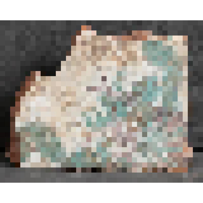 Изразец печной стенной расписной. Фрагмент угловой