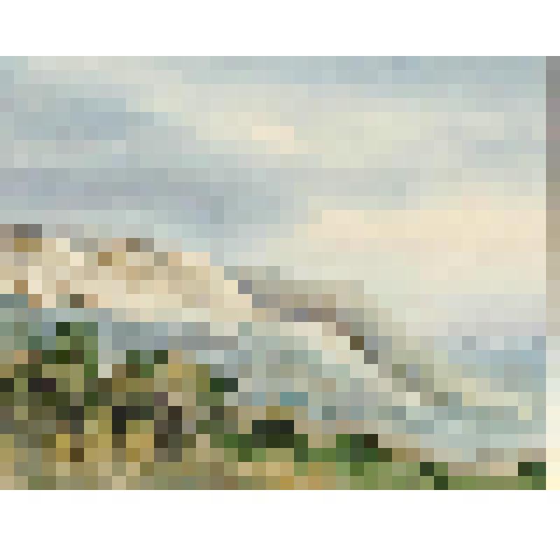 Кисловодск. Вид из окна санатория им. Г. Димитрова