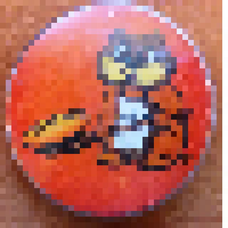 Значок «Хомячок - пекарь», 1980 – е годы