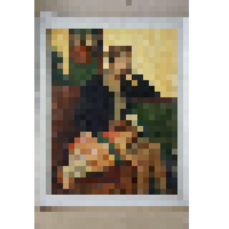 "В электричке"