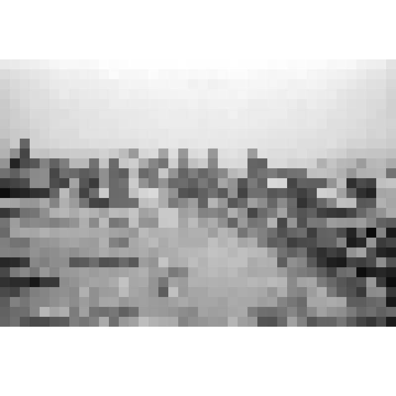 Негатив. Сапёры прокладывают дорогу через Волгу