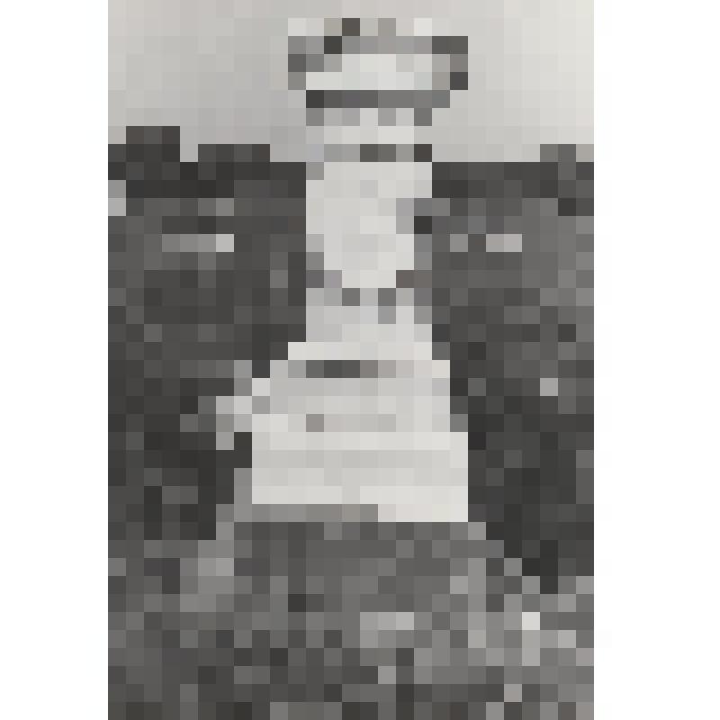 Фотография.  Боковая сторона надгробия Шайтану А.И. на караимском кладбище г. Евпатория