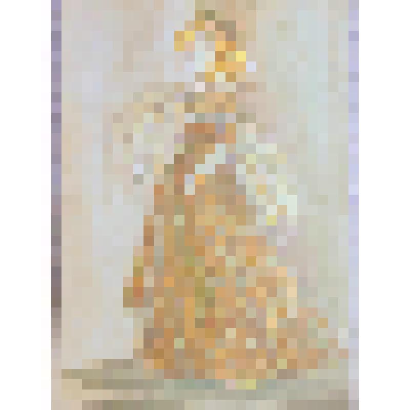 Эскиз костюма. "Принцесса".(вариант). "Чудеса в полдень". Москва, Центральный детский театр (ЦДТ)