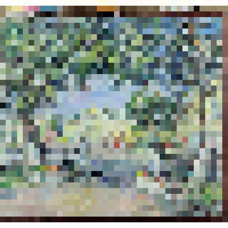 Сквер. Картина