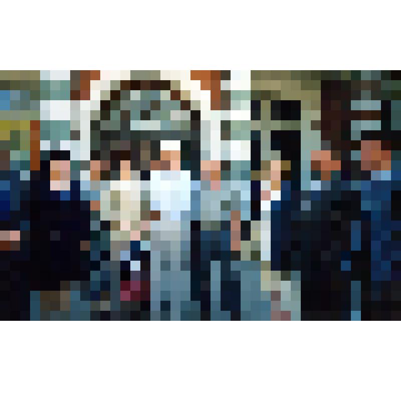 Тур и Жаклин Хейердал, Горбенко А.А., мэр г.Азова Лесняк Е.П., Грунский И.В. у входа в Азовский музей-заповедник