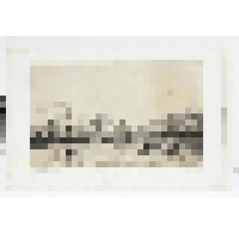 Литография. "Санкт-Петербург. Исаакиевский собор и Сенатский дворец. Вид с Невы."