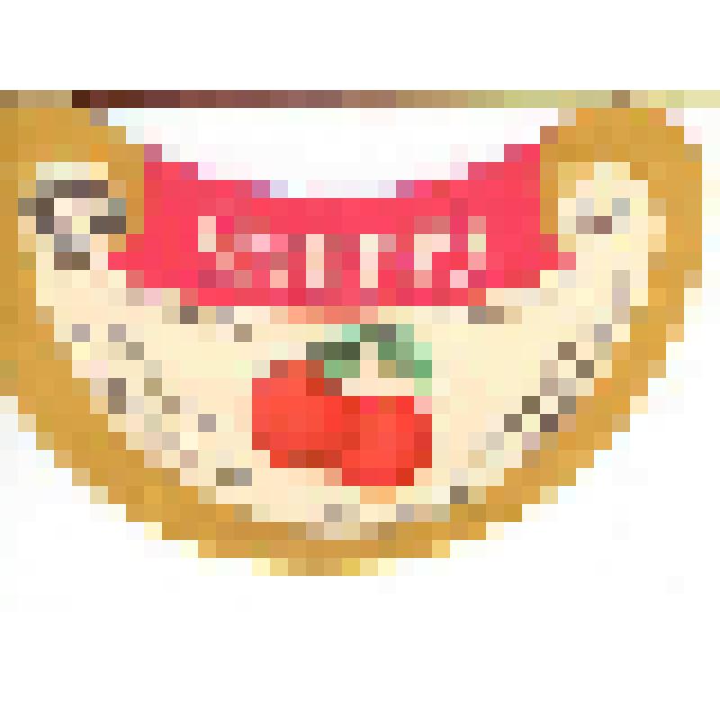 Кольеретка-этикетка горловая к напитку «Вишня» производства Краснокутского райпищекомбината Саратовской области, из коллекции кольереток – этикеток горловых к безалкогольным напиткам