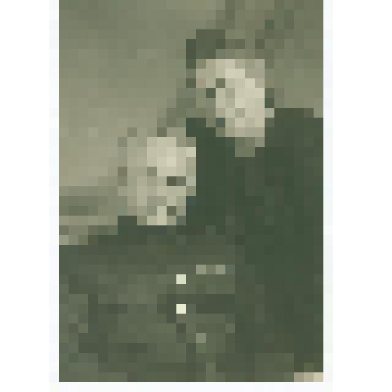 Фотография (двойной портрет) "Генерал-майор Ерошенко Петр Савельевич с супругой Марией Ивановной"