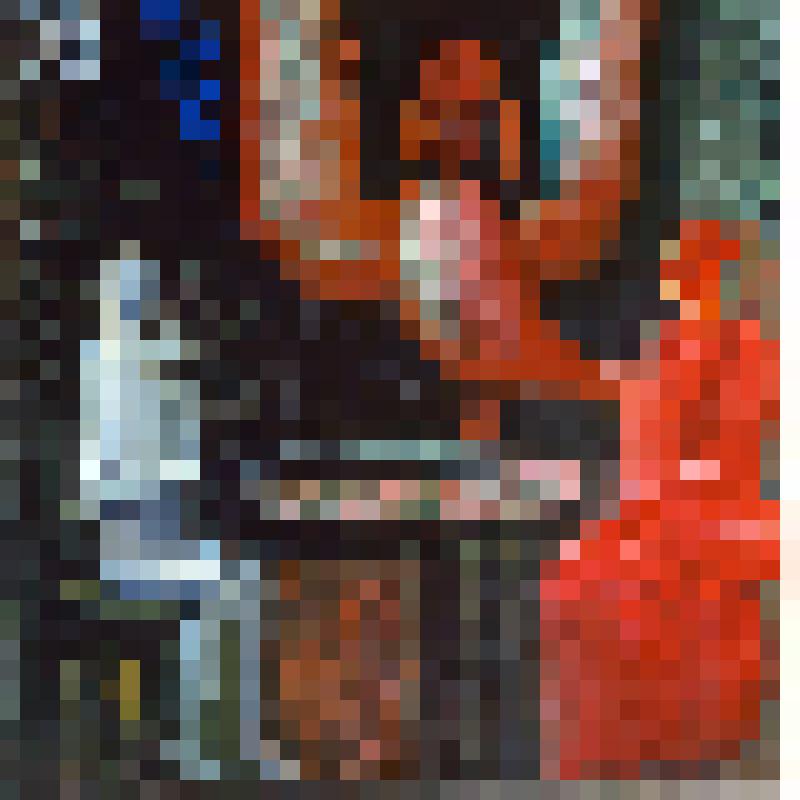 Картина "Птица Феникс - знак беды"