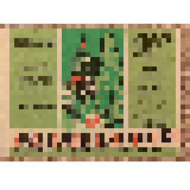 Этикетка бутылочная к минеральной воде «Куяльник № 6» производства Одесского завода минеральных вод «Куяльник», из коллекции этикеток бутылочных к минеральной воде, безалкогольным напиткам, сокам, сиропам