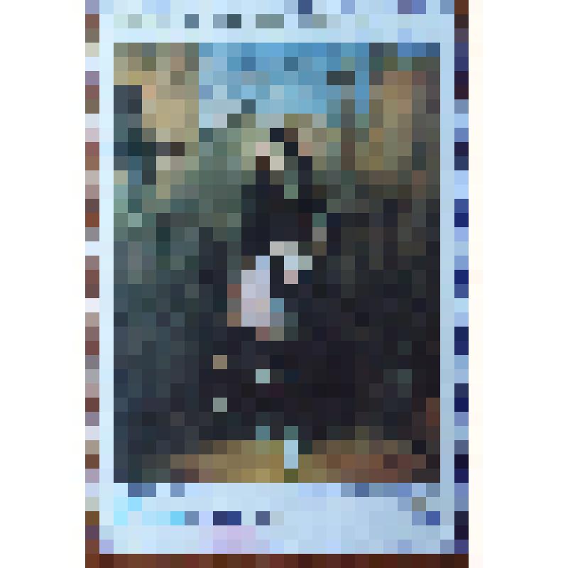 Марка почтовая. Joaquin Dominguez Becquer "Aldeana espanola". 1980 г. Номинал - 30